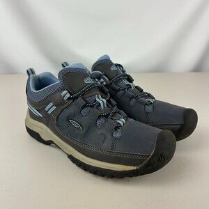 Keen Targhee Low WP Steel Grey Blue Sturdy Hiking Shoe Size:4